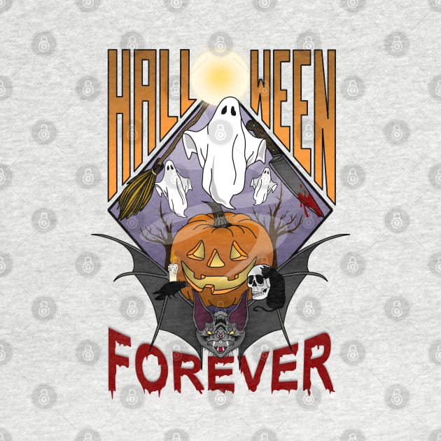 Halloween Forever by Screen Fiend Merch